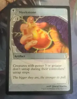 Meekstone (Future Sight) Mystery Booster 2 Magic the Gathering Card - Image 1