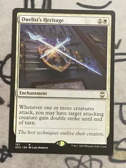 MTG Duelist's Heritage Commander: Streets of New Capenna Regular Rare #197 EDH - Image 1