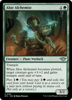 4 x Aloe Alchemist (0152) - Outlaws of Thunder Junction - Uncommon - Image 1