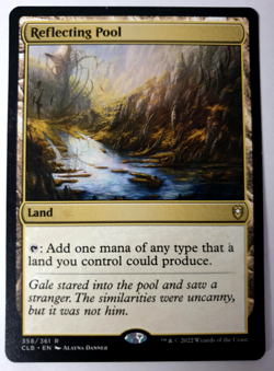 MTG: Battle for Baldur's Gate - Reflecting Pool - Rare - LP 358 - Image 1