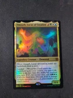 MTG - Omnath Locus Of creation - Foil - Free P+P - Image 1