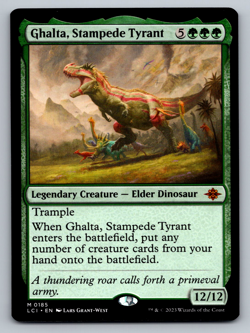 Ghalta, Stampede Tyrant M0185 The Lost Caverns of Ixalan Regular - Image 1