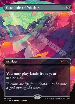 Crucible of Worlds - Secret Lair Drop Series # 2110 (NON FOIL) - MTG - Image 1