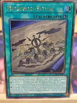 Mitsurugi-Ritual SUDA-DE095 Quarter Century Secret Rare Deutsch NM YUGIOH VVK - Image 1