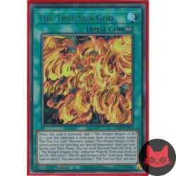 Yugioh The True Sun God MP22-EN275 Ultra Rare 1st Edition NM - Image 1