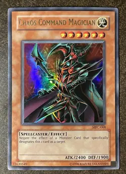 Yugioh Chaos Command Magician Ultra Rare MFC NM - Image 1