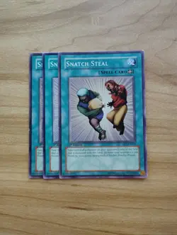 Yu-Gi-Oh - Snatch Steal 3X - Full Playset - Image 1