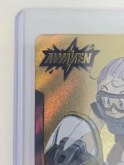 Dragon Ball Fusion World Bulma Awaken Gold Leader Card SB01-045 - Image 4