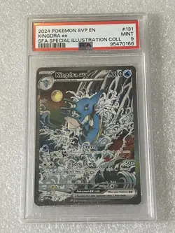 Pokemon Card Kingdra ex Black Star Promo 131 PSA 9 - Image 1