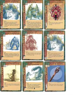 Lot of 27 Blood Wars Battlefield CCG Trading Cards By TSR - Image 3