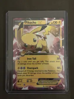 Pikachu EX XY84 Holo Pendant XY Black Star Promo Pokemon TCG Card LP - Image 1