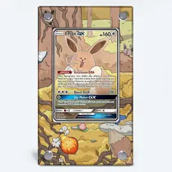 Eevee GX SM233 - Pokemon Extended Artwork Protective Card Case - Image 1