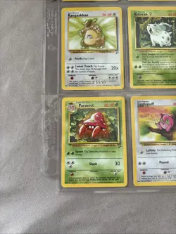 Lot Of 9 1999-2000 Vintage Pokemon Cards In Binder Sheet - Image 5