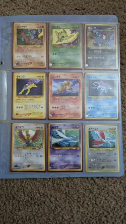 Pokemon Card Game Neo Premium File 3 Lugia Japanese Complete Set - Image 2