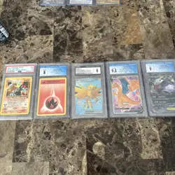 Pokemon TCG 5 Graded Card LOT - Image 1