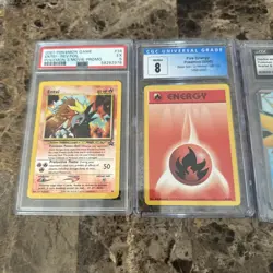 Pokemon TCG 5 Graded Card LOT - Image 2