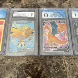 Pokemon TCG 5 Graded Card LOT - Image 3