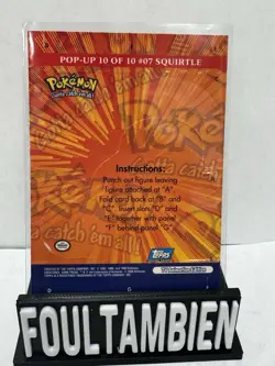 Topps Pokemon Tv Animation Edition Squirrel Pop-up Card - Image 2