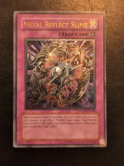 Yu-Gi-Oh! ULTIMATE RARE HOLO CARD METAL REFLECT SLIME PTDN-EN094 LP - Image 1