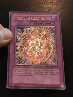 Yu-Gi-Oh! ULTIMATE RARE HOLO CARD METAL REFLECT SLIME PTDN-EN094 LP - Image 2