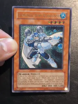 Yu-Gi-Oh! ULTIMATE RARE HOLO CARD ELEMENTAL HERO BUBBLEMAN CRV-EN014 VLP - Image 3