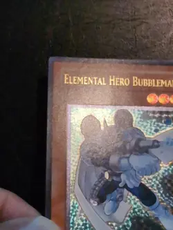 Yu-Gi-Oh! ULTIMATE RARE HOLO CARD ELEMENTAL HERO BUBBLEMAN CRV-EN014 VLP - Image 5