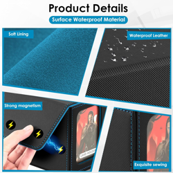 Card Deck Case with Commander Display Windows, Trading Card Storage Box Magic Co - Image 4