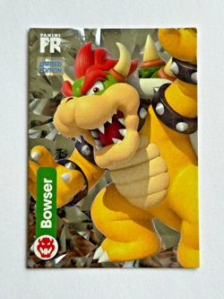 Carte Super Mario Trading Card Collection Panini Limited Edition Bowser - Image 1