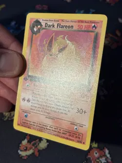 Pokemon Cards Dark Flareon 35/82 Team Rocket FIRST EDITION - (NM-) - Image 3