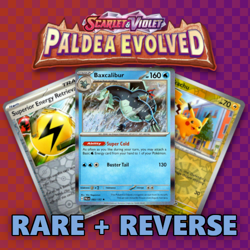 Pokemon TCG SV02: Paldea Evolved - Choose Your Card | Rare & Reverse Holo - Image 1