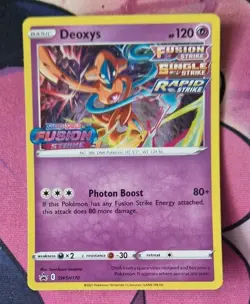 Deoxys SWSH170 Black Star Promo Sword & Shield Holo Rare Pokemon Card - Image 1