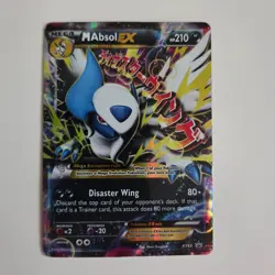 Mega Absol EX XY63 Black Star Promo XY Holo Pokemon Card - Image 1