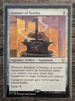 MTG: Hammer of Nazahn (Commander 2017)(RARE) - Image 1