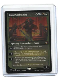 2022 Commander: Dominaria United Jared Carthalion #050 Mythic Rare Display Card - Image 1