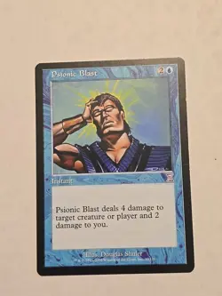 MTG Magic the Gathering Psionic Blast (30/122) Time Spiral - Timeshifted LP - Image 1