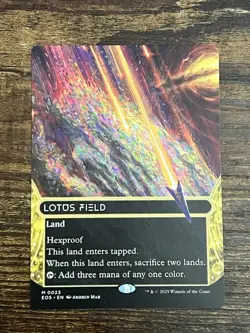 Lotus Field (0023) (Borderless) - Edge of Eternities: Stellar Sights (EOS) - Image 1