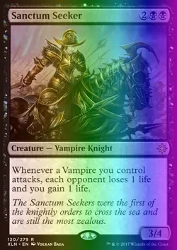 MTG Magic the Gathering Sanctum Seeker (120/317) Ixalan LP FOIL - Image 1