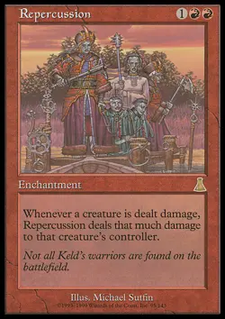 MTG Magic the Gathering Repercussion (95/143) Urza's Destiny LP - Image 1