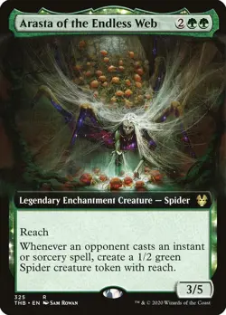 MTG Arasta of the Endless Web (325/412) Theros Beyond Death LP - Image 1