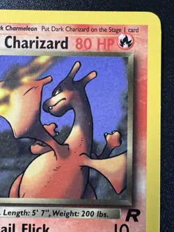 1st Edition Dark Charizard 21/82 Team Rocket WoTC Pokemon Card Rare HP - Image 4