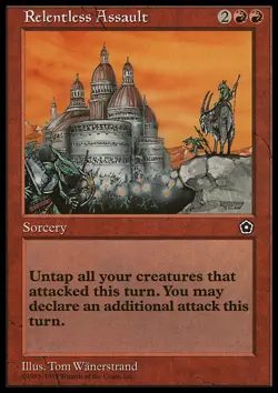 MTG Magic the Gathering Relentless Assault (115/165) Portal Second Age MP - Image 1