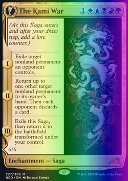 MTG Magic the Gathering The Kami War (227/606) Kamigawa Neon Dynasty NM FOIL - Image 1
