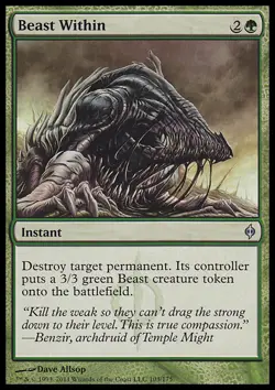 MTG Magic the Gathering Beast Within (103/181) New Phyrexia MP - Image 1