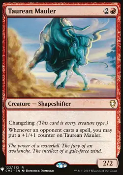 MTG Magic the Gathering Taurean Mauler (1079/1703) Mystery Booster NM - Image 1