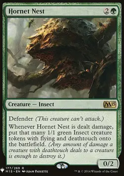 MTG Magic the Gathering Hornet Nest (1238/1703) Mystery Booster NM - Image 1