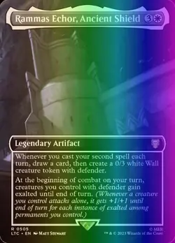 Rammas Echor, Ancient Shield (505/597) LTC NM FOIL - Image 1