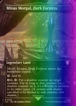 Minas Morgul, Dark Fortress (514/597) LTC NM FOIL - Image 1