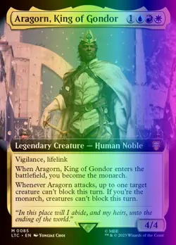 Aragorn, King of Gondor (85/597) LTC LP FOIL - Image 1