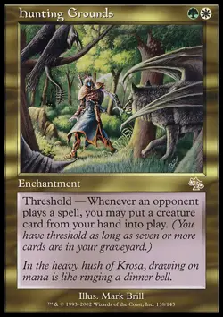 MTG Magic the Gathering Hunting Grounds (138/143) Judgment MP - Image 1