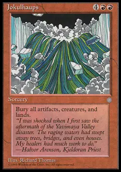 MTG Magic the Gathering Jokulhaups (195/383) Ice Age MP - Image 1